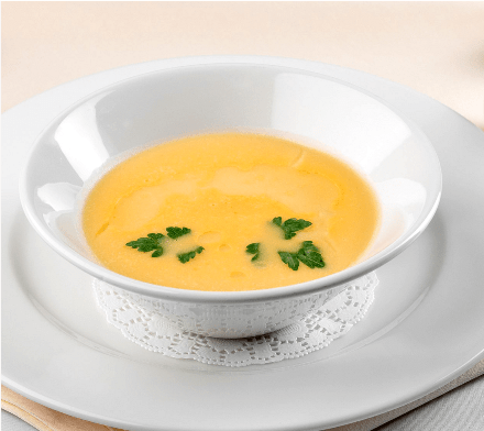 Тыквенный суп по-нормандски